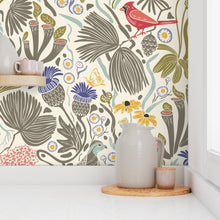 Load image into Gallery viewer, Wallpaper Sample- Peck and Plume, Large, Light