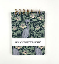 Load image into Gallery viewer, Handmade A2 sized mini journal- Great Blue Heron