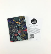 Load image into Gallery viewer, Peck and Plume, Dark- Notecard, Set of 3