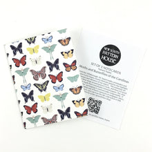 Load image into Gallery viewer, Moths and Butterflies of the Carolinas, Light Notecard, Set of 3