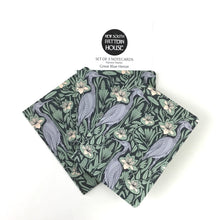 Load image into Gallery viewer, Great Blue Heron- Notecard, Set of 3