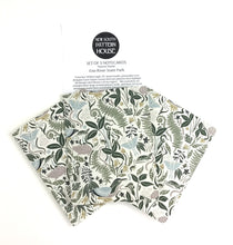 Load image into Gallery viewer, Eno River- Green and Gold Notecard, Set of 3