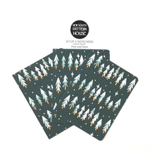 Load image into Gallery viewer, Pine and Stars- Notecard, Set of 3