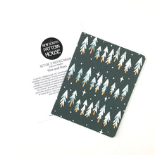 Load image into Gallery viewer, Pine and Stars- Notecard, Set of 3