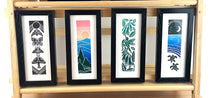 Load image into Gallery viewer, Bookmark Frames- Custom wood frames for 2x8 bookmarks in 3 color options.