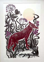 Load image into Gallery viewer, Red Wolf at Alligator River, Limited Edition of 17 Prints