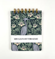 Handmade A2 sized mini journal- Great Blue Heron
