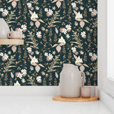 Wallpaper Sample- Balsam Meadow, Pale Morning Colorway