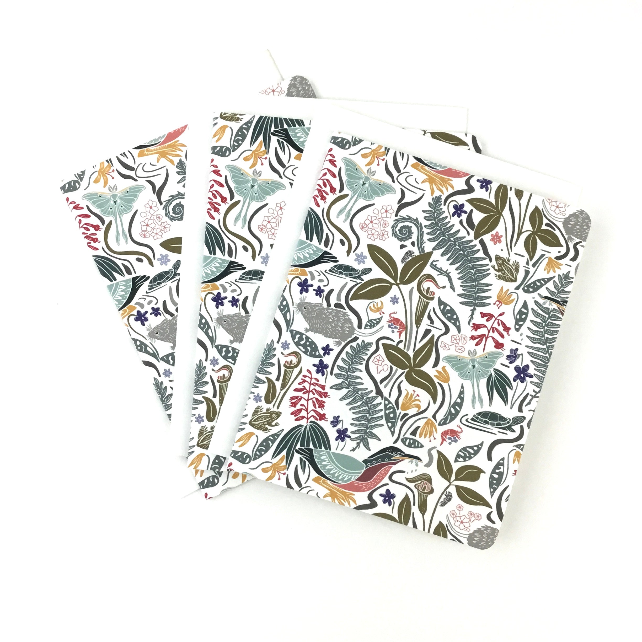 Eno River, Light - Notecard, Set of 3