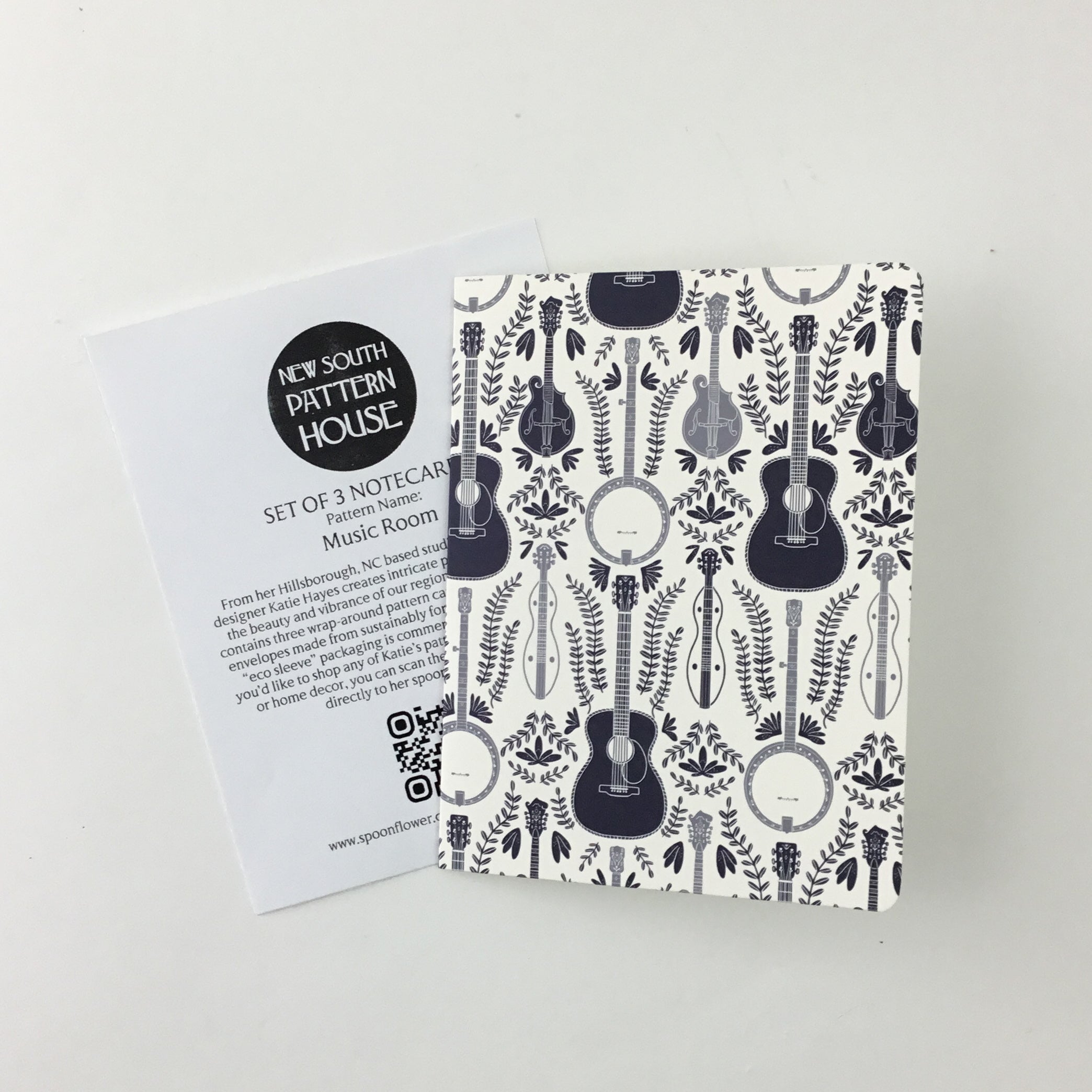 Music Room- Notecard, Set of 3