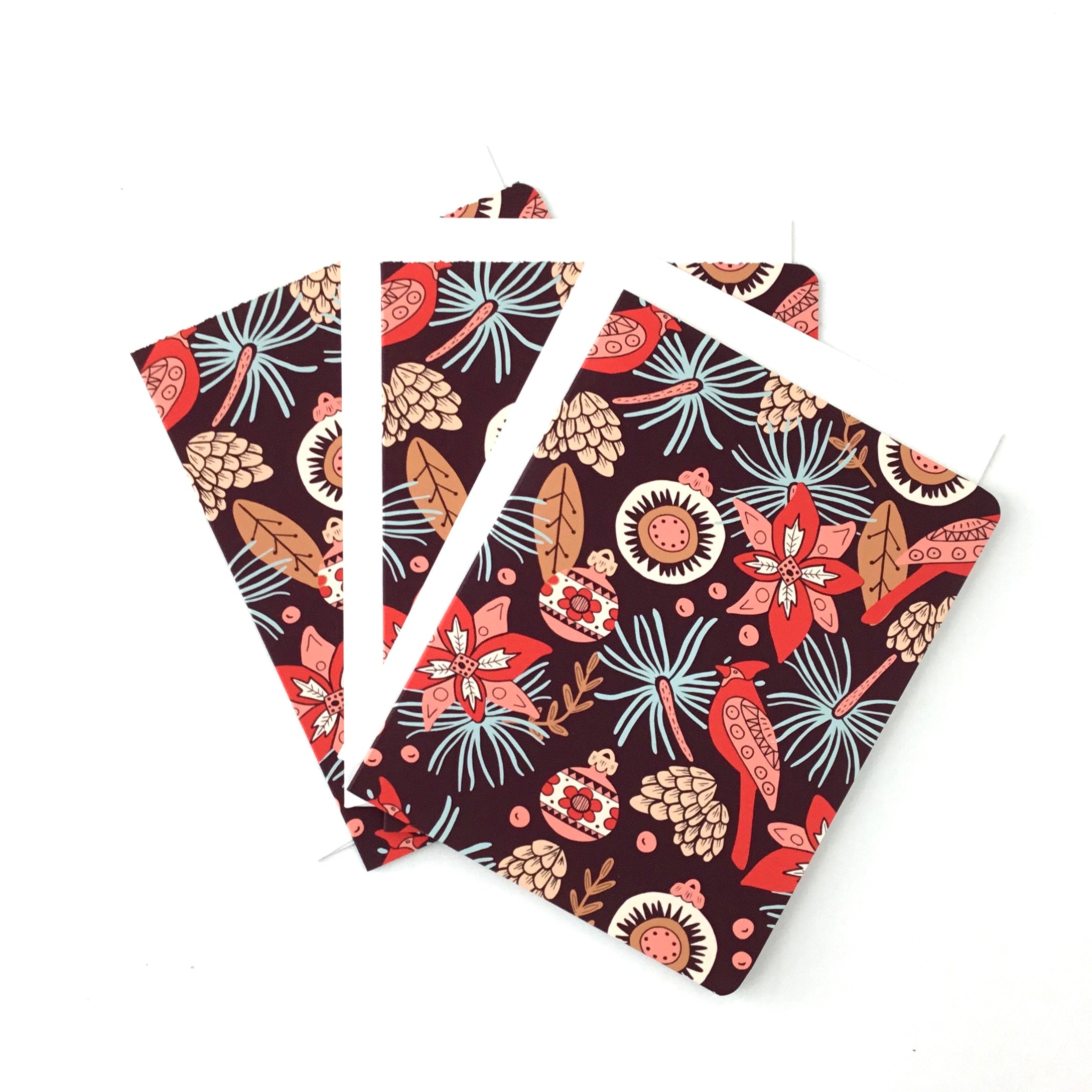 Vintage Christmas- Notecard, Set of 3