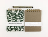 Handmade A2 sized mini journal- Low Country Egret
