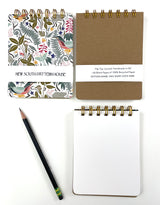Handmade A2 sized mini journal- Eno River, Light