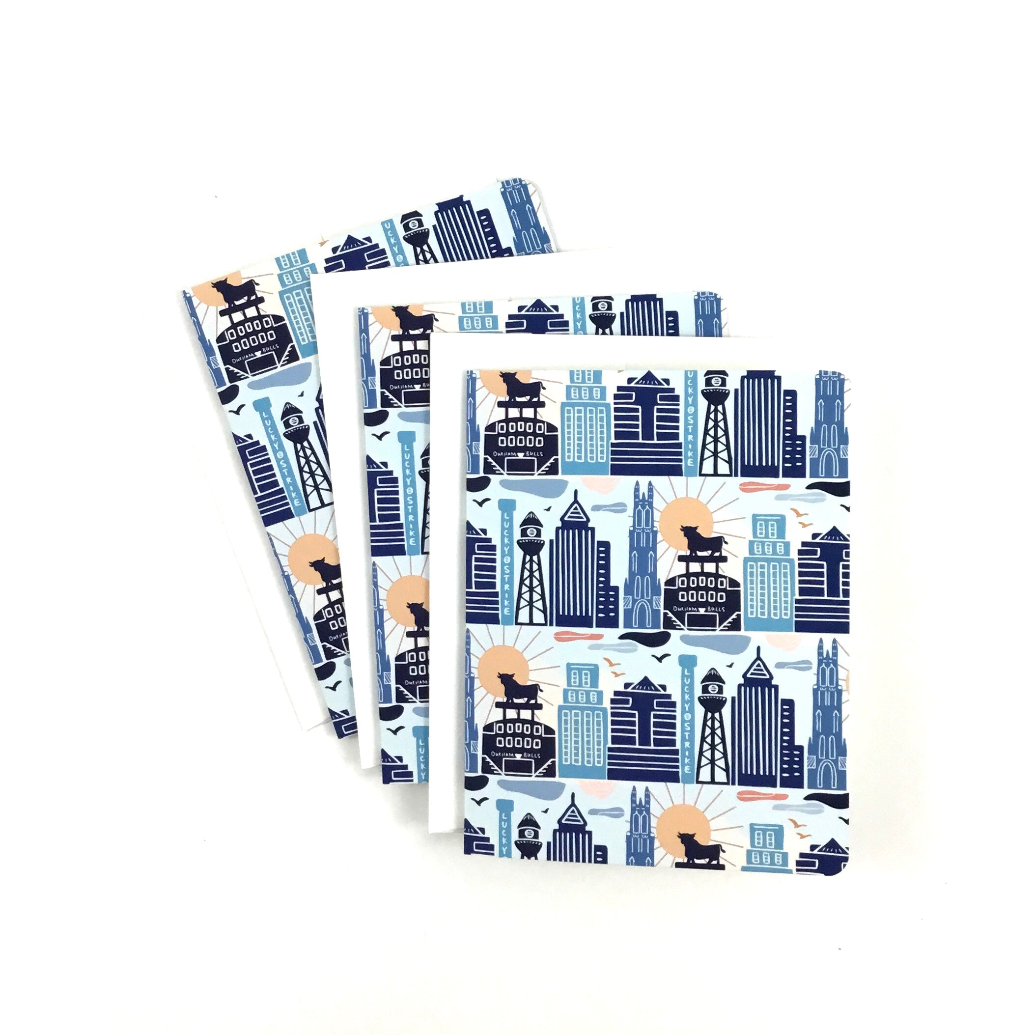 Durham, NC- Notecard, Set of 3