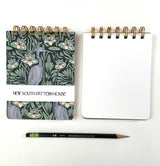 Handmade A2 sized mini journal- Great Blue Heron