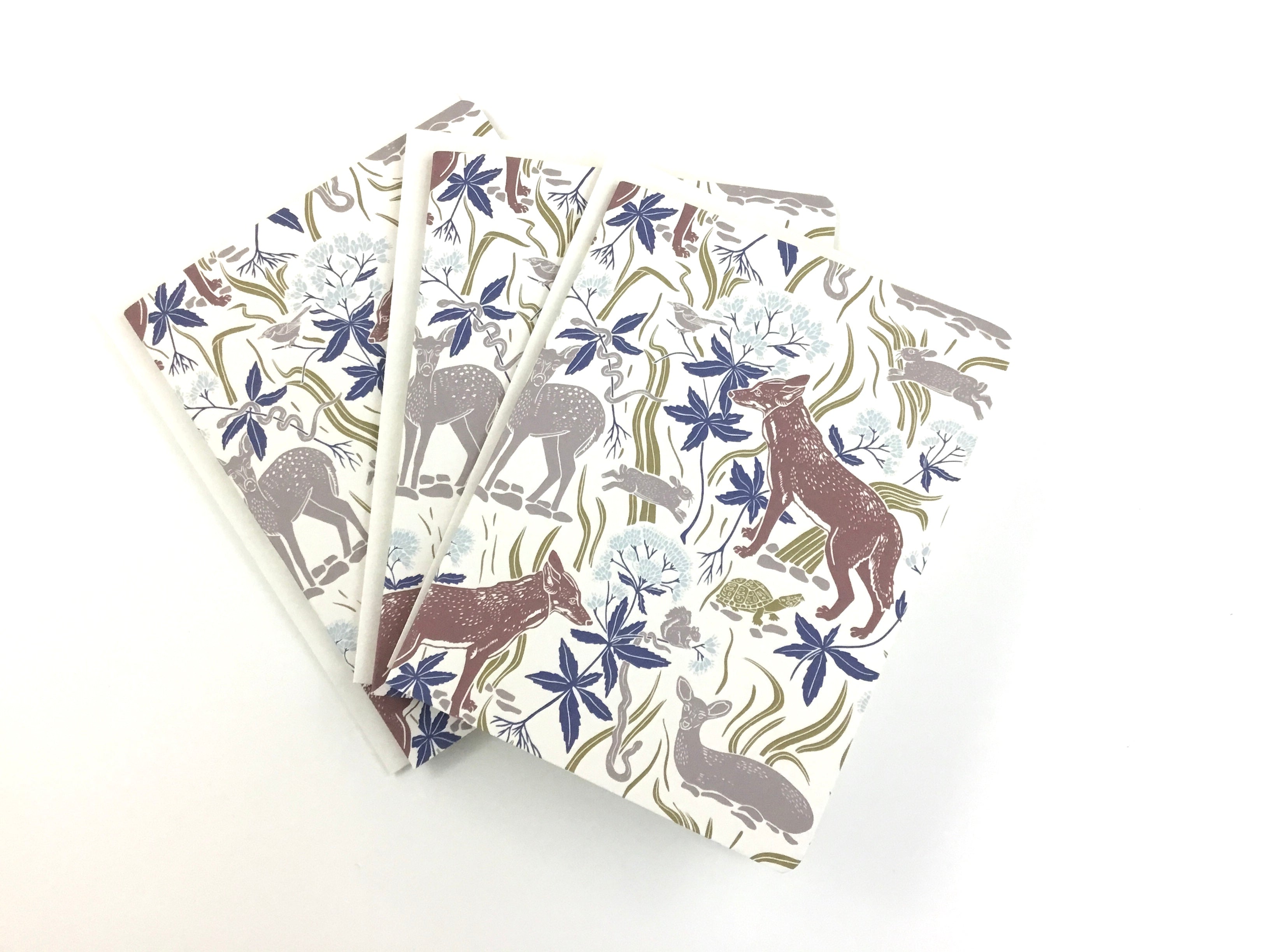 American Red Wolf - Notecard, Set of 3