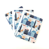 Chapel Hill, NC- Notecard, Set of 3