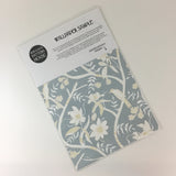 Wallpaper Sample- Yellow Billed Cuckoo, Medium, Light Blue