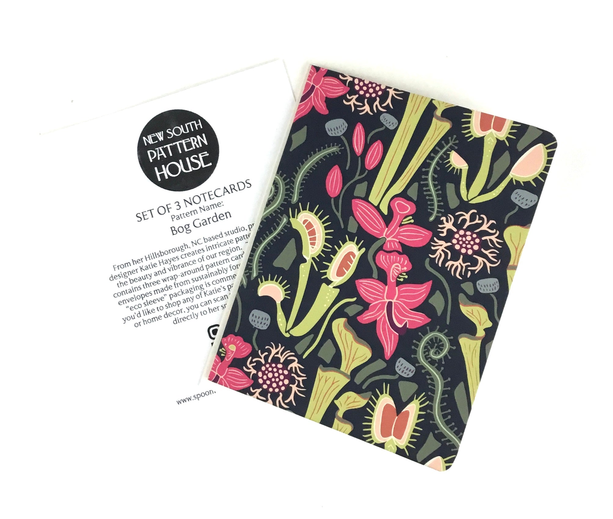 Bog Garden - Notecard, Set of 3