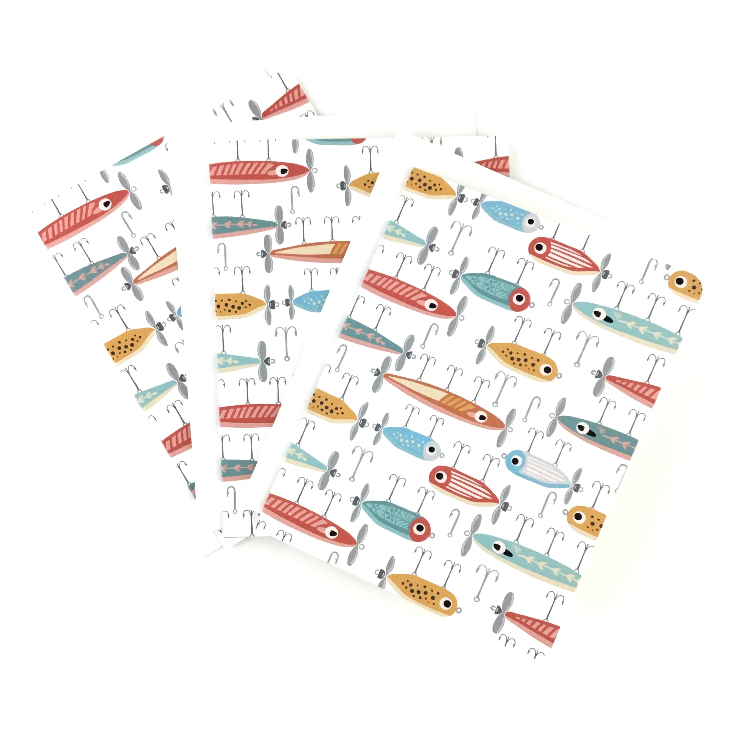 Tackle Box - Notecard, Set of 3