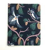 Belted Kingfisher, Dark- Notecard, Set of 3