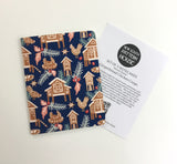 Gingerbread Coop- Notecard, Set of 3