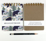 Handmade A2 sized mini journal- American Black Bear