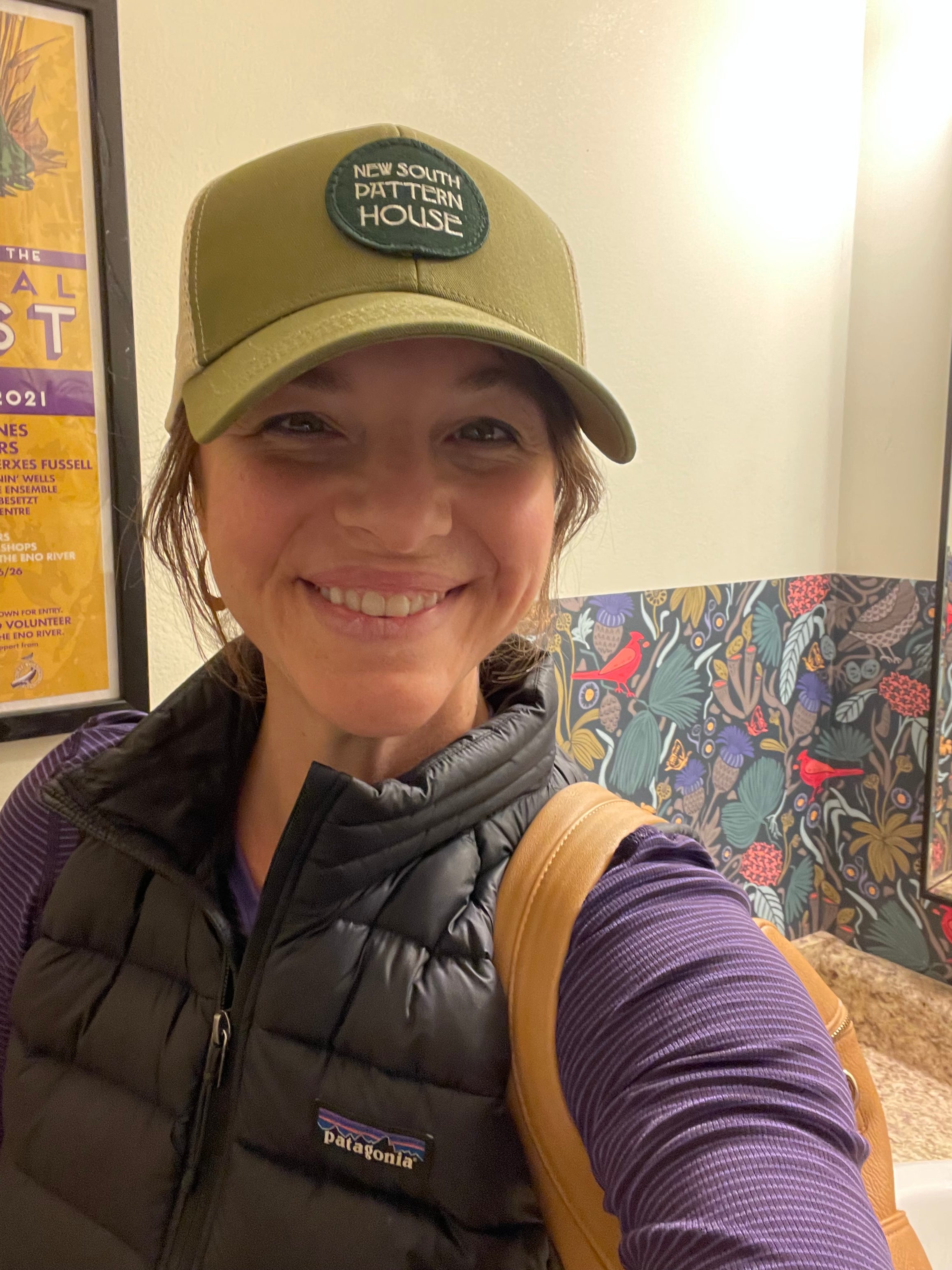 Eco Trucker Hat- Green with NSPH Logo