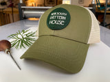 Eco Trucker Hat- Green with NSPH Logo