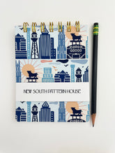 Load image into Gallery viewer, Handmade A2 sized mini journal- Durham, NC
