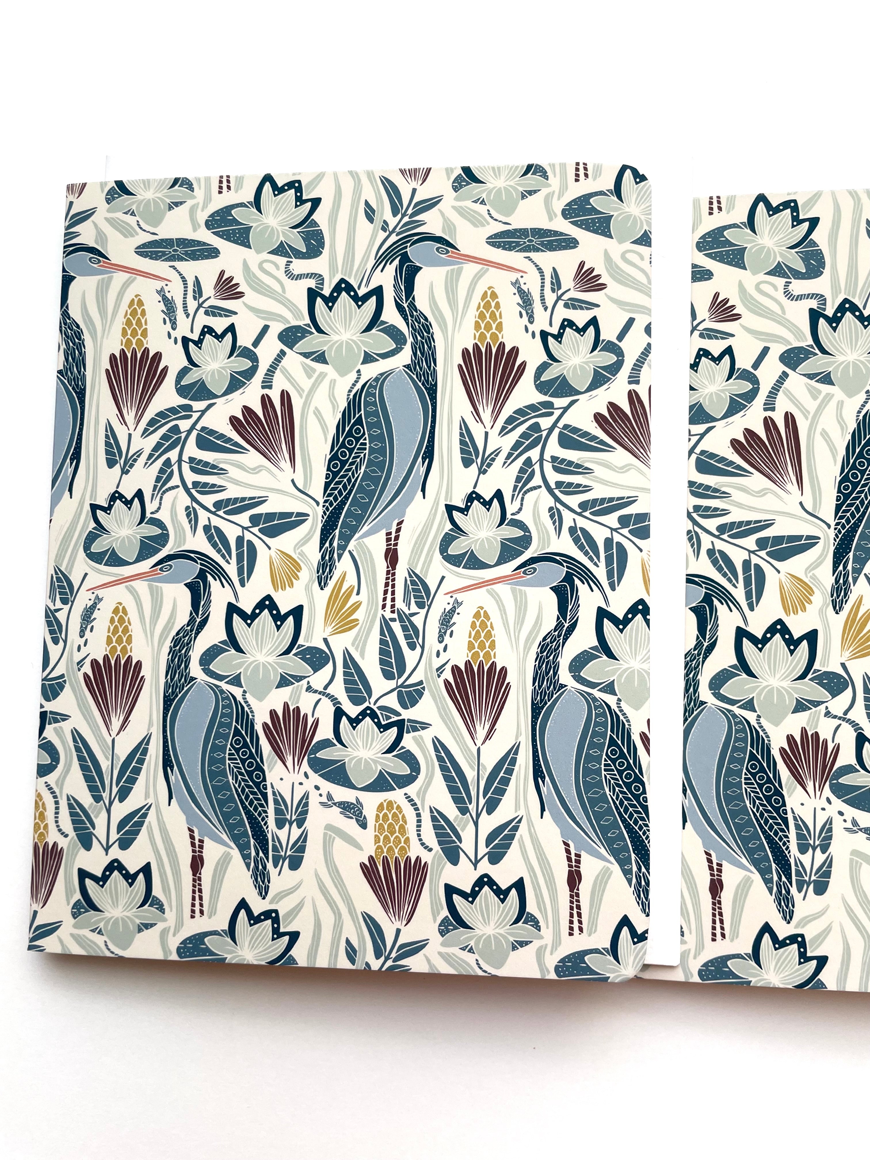 Great Blue Heron, Bold - Notecard, Set of 3