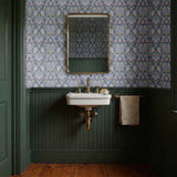 Tanager, Fresh Blues, Medium Wallpaper