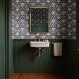 Tanager, Magnolia Dark, Medium Wallpaper