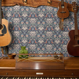 Tanager, Magnolia Dark, Medium Wallpaper