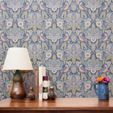 Tanager, Fresh Blues, Medium Wallpaper