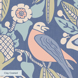 Tanager, Fresh Blues, Medium Wallpaper