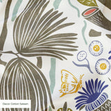 Peck and Plume, Brighter White with Texture, Small 14 inch wide repeat Fabric