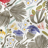 Peck and Plume, Brighter White with Texture, Large 24 inch wide repeat Fabric