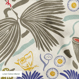 Peck and Plume, Light with Texture, Medium 18 inch wide repeat Fabric