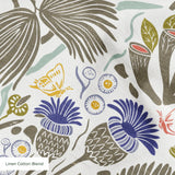 Peck and Plume, Brighter White with Texture, Small 14 inch wide repeat Fabric