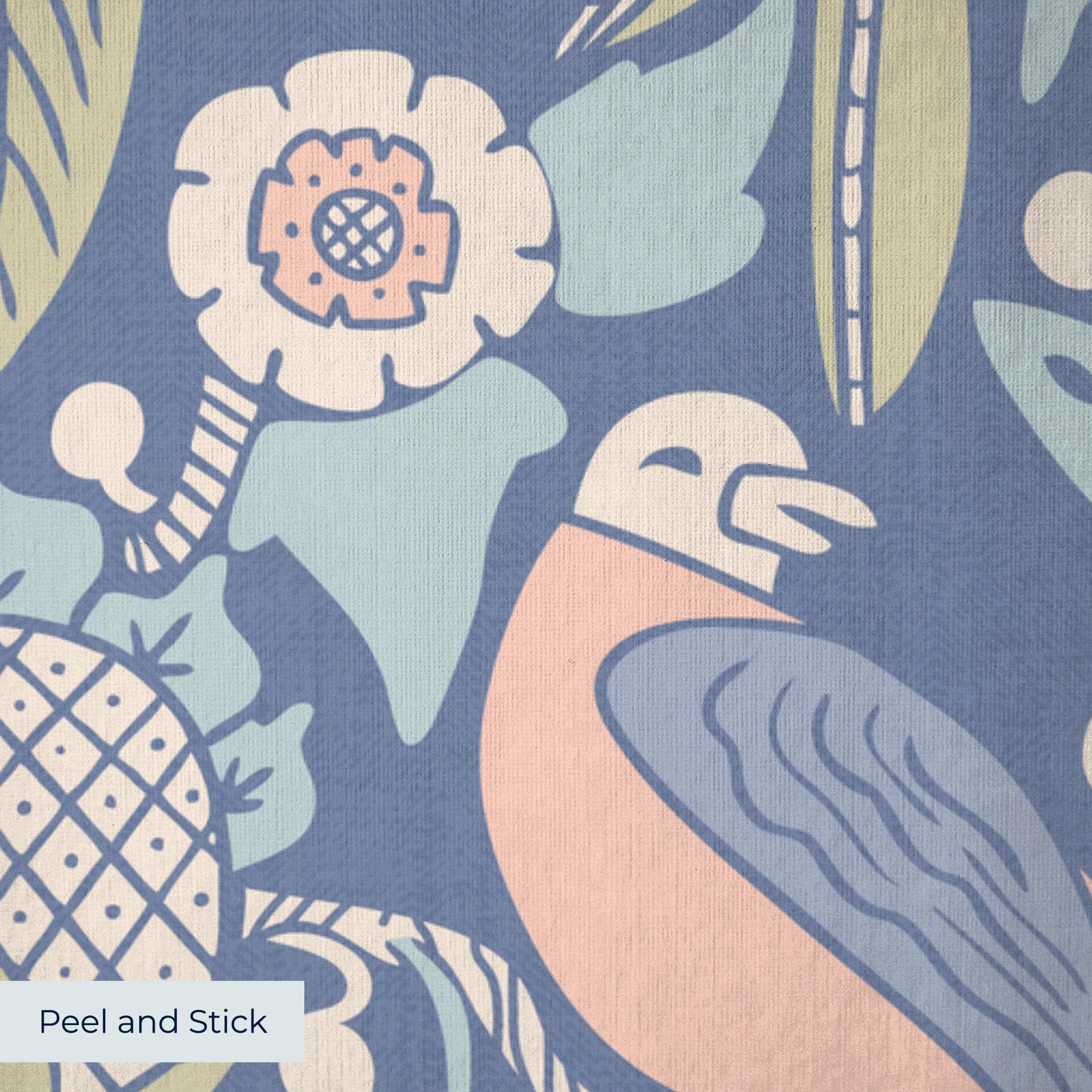 Tanager, Fresh Blues, Medium Wallpaper