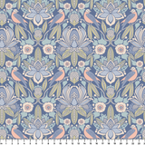 Tanager, Fresh Blues, Medium Wallpaper
