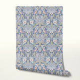 Tanager, Fresh Blues, Medium Wallpaper