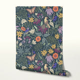 Golden Summer, Dark Full Color, Large Wallpaper