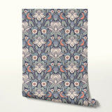 Tanager, Magnolia Dark, Medium Wallpaper