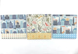 Eco Giftwrap, Durham, NC. Set of 3 sheets, 21.5x34 inches each.