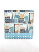 Eco Giftwrap, Chapel Hill, NC. Set of 3 sheets, 21.5x34 inches each.