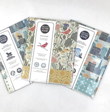 Load image into Gallery viewer, Eco Giftwrap, Peck and Plume,  Set of 3 sheets, 21.5x34 inches each.
